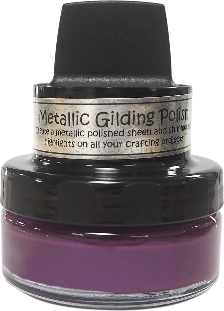 Creative Expressions Cosmic Shimmer Metallic Gilding Polish-Dark Cherry